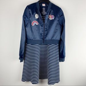 Sateen Jacket and Dress Set